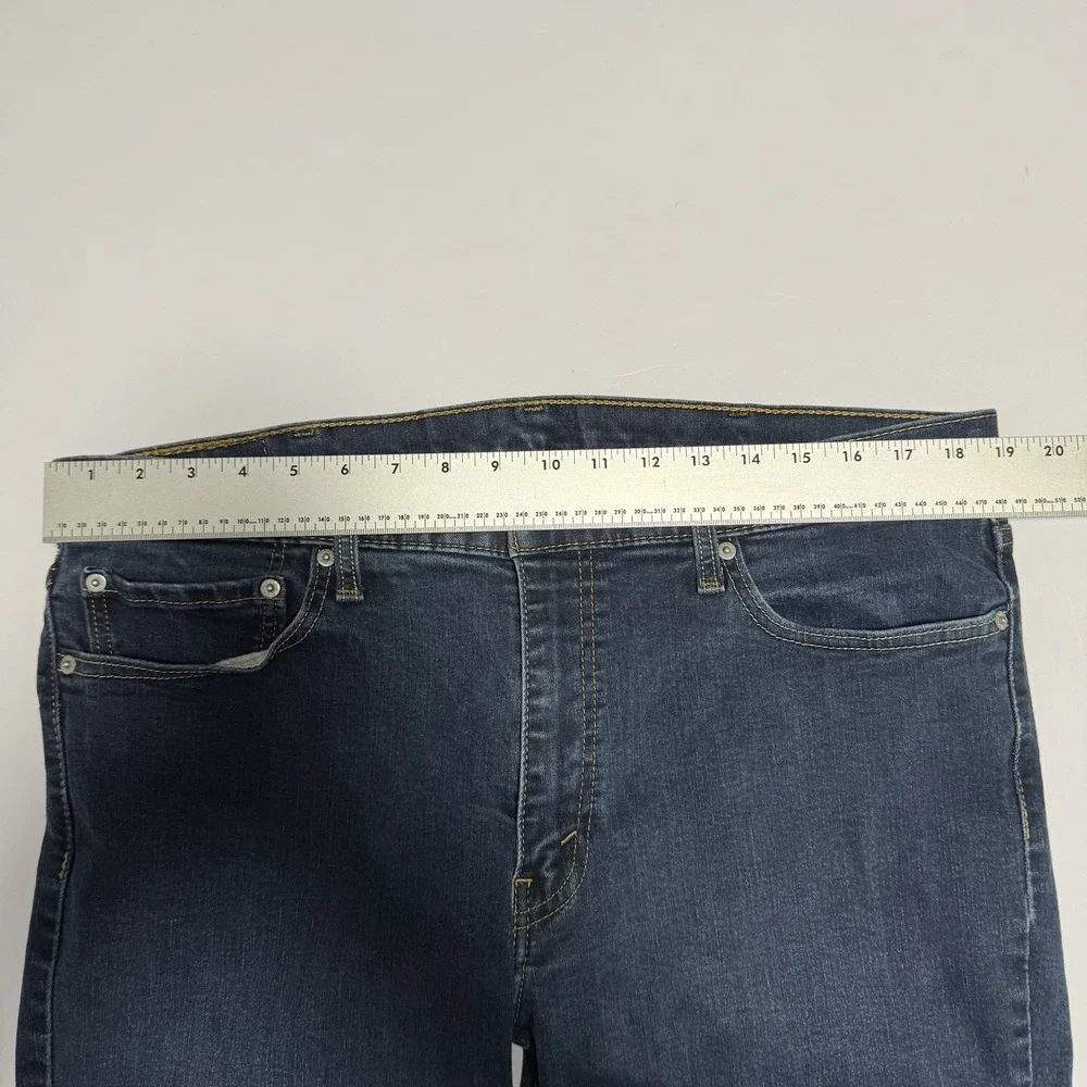 levi's 511 slim fit jeans‎ men's 38x30.5 Tag Reads 38x32 Dark Wash